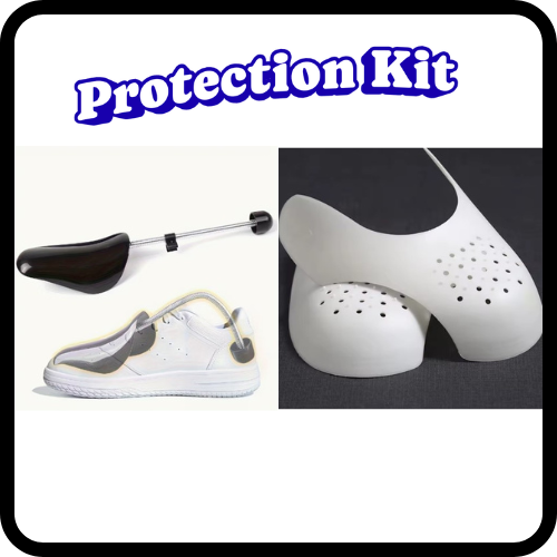 Box cu Protecție Anti-Crease si Trees pentru Menținerea Papucilor Drepți